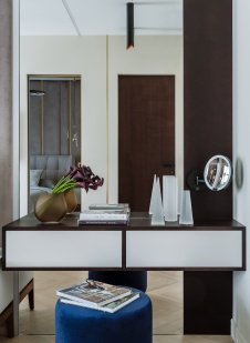 Фото интерьера спальни квартиры в стиле минимализм