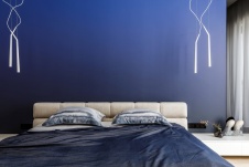 Фото интерьера спальни дома в стиле минимализм