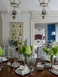 Фото интерьера столовой дома в американском стиле