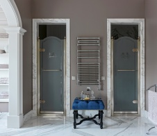 Фото интерьера санузла дома в американском стиле