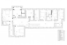 Планировка 2 этажа 2-х этажного семейного дома в Аносово.