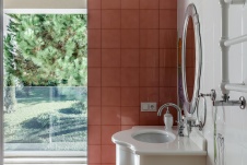 Фото интерьера санузла дома в стиле фьюжн