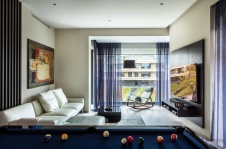 Фото интерьера гостиной квартиры в стиле минимализм