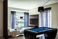 Фото интерьера гостиной квартиры в стиле минимализм