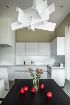 Фото интерьера кухни квартиры в стиле минимализм