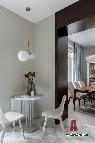 Фото интерьера кухни квартиры в стиле фьюжн