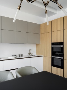 Фото интерьера кухни квартиры в стиле минимализм