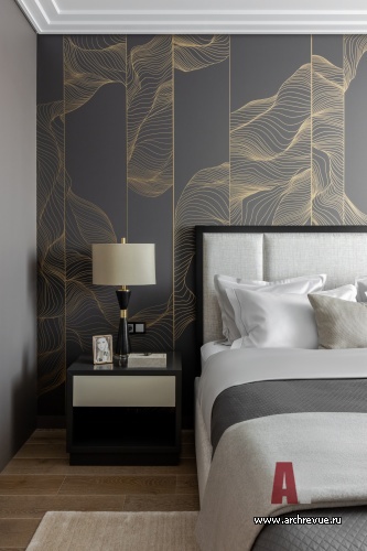 Фото интерьера спальни квартиры в стиле минимализм