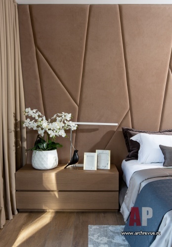 Фото интерьера спальни дома в стиле минимализм