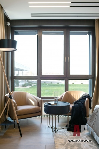 Фото интерьера спальни дома в стиле минимализм