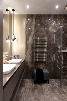 Фото интерьера санузла дома в стиле минимализм