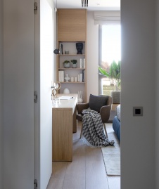 Фото интерьера кабинета дома в стиле минимализм