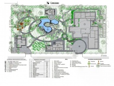 Генеральный план участка площадью 50 соток