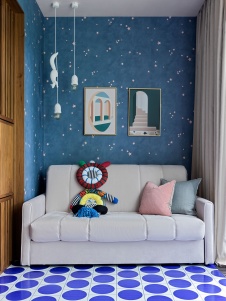 Фото интерьера детской квартиры в стиле фьюжн