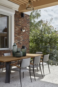 Фото интерьера террасы дома в стиле фьюжн