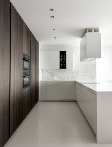 Фото интерьера кухни квартиры в стиле минимализм