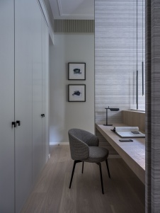 Фото интерьера спальни дома в стиле фьюжн