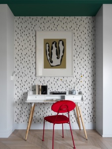 Фото интерьера детской квартиры в стиле неоклассика