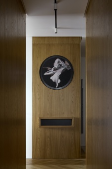 Фото интерьера входной зоны квартиры в современном стиле