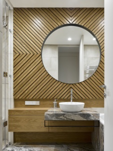 Фото интерьера санузла квартиры в современном стиле