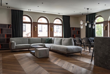 Квартира в стиле современного петербургского классицизма