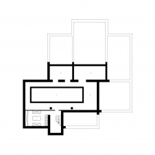 Планировка подвала 4-х этажного особняка в классике.