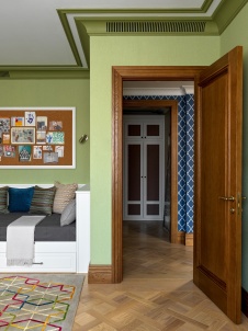 Фото интерьера детской квартиры в американском стиле