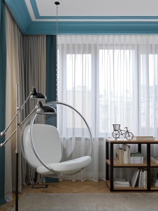 Фото интерьера детской квартиры в американском стиле