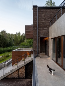 Фото фасада дома в стиле минимализм