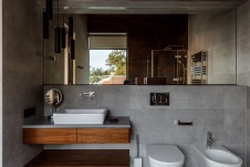 Фото интерьера санузла в стиле фьюжн