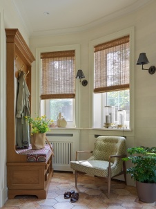 Фото интерьера входной зоны дома в американском стиле