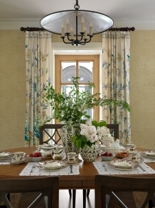 Фото интерьера столовой дома в американском стиле