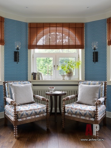 Фото интерьера зоны отдыха дома в американском стиле