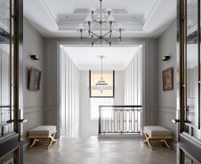 Фото лестницы дома в американском стиле