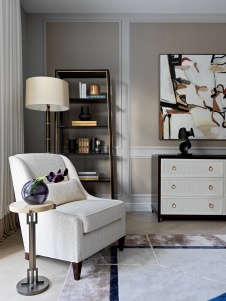 Фото интерьера спальни дома в американском стиле