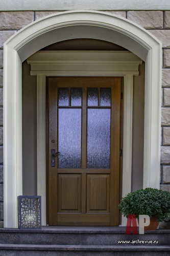 Фото фасада дома в нормандском стиле