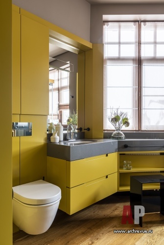 Фото интерьера санузла дома в нормандском стиле