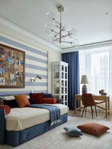 Фото интерьера детской квартиры в американском стиле