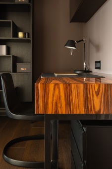 Фото интерьера спальни дома в стиле минимализм