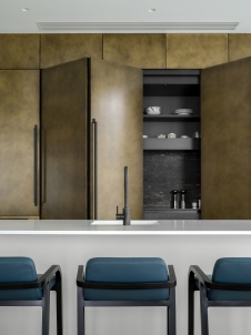 Фото интерьера кухни квартиры в стиле минимализм