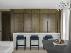 Фото интерьера кухни квартиры в стиле минимализм