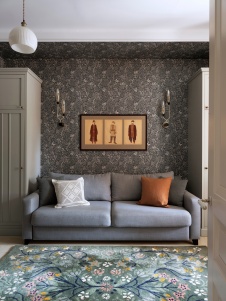 Фото интерьера кабинета дома в стиле фьюжн