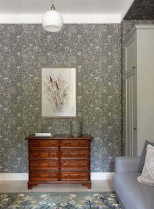 Фото интерьера кабинета дома в стиле фьюжн