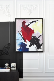 Фото интерьера гостиной квартиры в стиле неоклассика