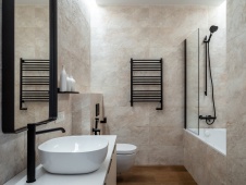 Фото интерьера ванной пентхауса в современном стиле