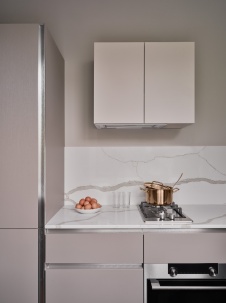 Фото интерьера кухни квартиры в стиле фьюжн