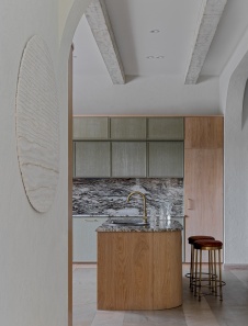 Фото интерьера кухни дома в средиземноморском стиле