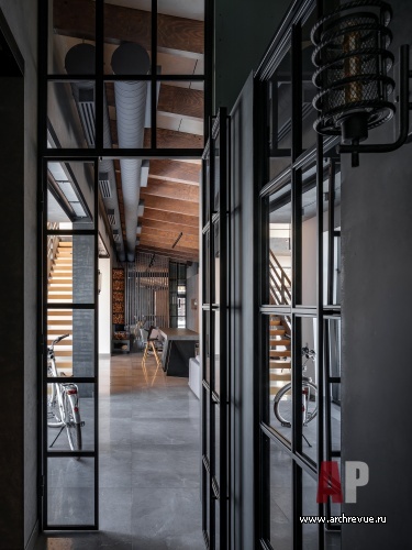 Фото интерьера входной зоны дома в стиле минимализм