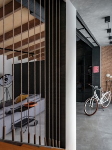 Фото лестницы гостиной в стиле минимализм