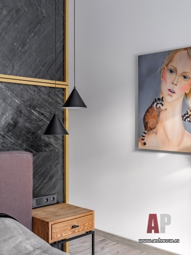 Фото интерьера спальни дома в стиле минимализм